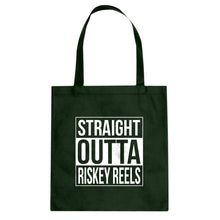 Straight Outta Riskey Reels Cotton Canvas Tote Bag