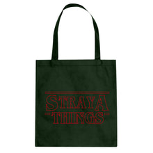 Straya Things Cotton Canvas Tote Bag