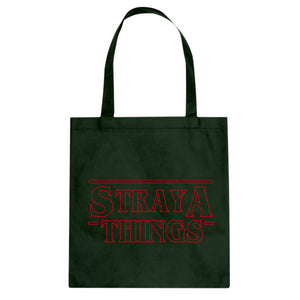 Straya Things Cotton Canvas Tote Bag