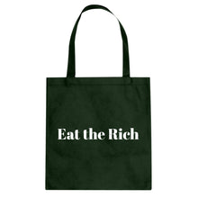 Eat the Rich Cotton Canvas Tote Bag