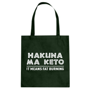 Tote Hakuna Ma Keto Canvas Tote Bag