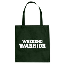 Weekend Warrior Cotton Canvas Tote Bag