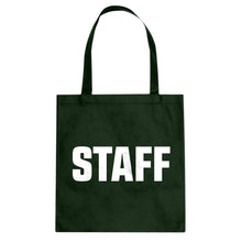 Tote Staff Canvas Tote Bag