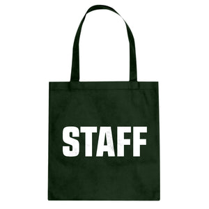 Tote Staff Canvas Tote Bag