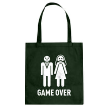 Game Over Cotton Canvas Tote Bag