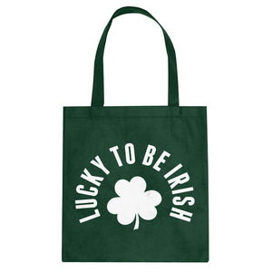 Tote Lucky to be Irish Canvas Tote Bag
