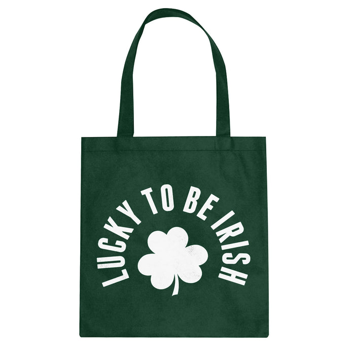 Tote Lucky to be Irish Canvas Tote Bag