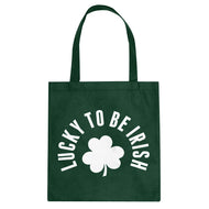Tote Lucky to be Irish Canvas Tote Bag