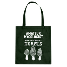 Questionable Morels Cotton Canvas Tote Bag