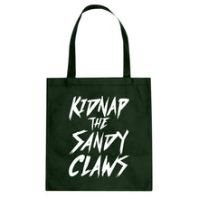 Kidnap the Sandy Claws Cotton Canvas Tote Bag