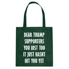 Tote Dear Trump Supporters Canvas Tote Bag