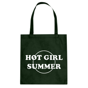 Hot Girl Summer Cotton Canvas Tote Bag