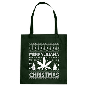 Tote MerryJuana Christmas Canvas Tote Bag