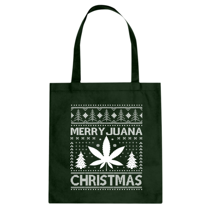 Tote MerryJuana Christmas Canvas Tote Bag