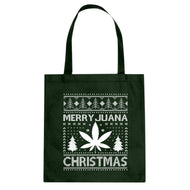 Tote MerryJuana Christmas Canvas Tote Bag