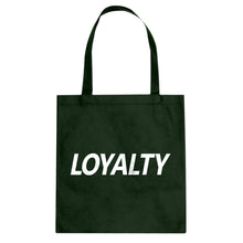 Loyalty Cotton Canvas Tote Bag