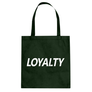 Loyalty Cotton Canvas Tote Bag