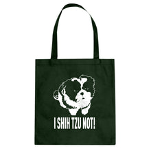 Tote I Shih Tzu Not Canvas Tote Bag