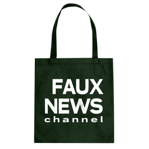 Tote Faux News Canvas Tote Bag