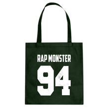 Rap Monster 94 Cotton Canvas Tote Bag