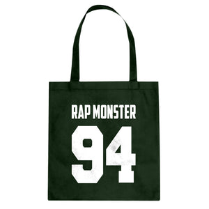 Rap Monster 94 Cotton Canvas Tote Bag