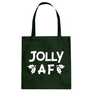 Jolly AF Cotton Canvas Tote Bag