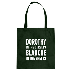 Tote Dorothy in the Streets Canvas Tote Bag