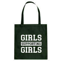 Girls Supporting Girls Cotton Canvas Tote Bag