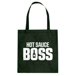 Hot Sauce Boss Cotton Canvas Tote Bag