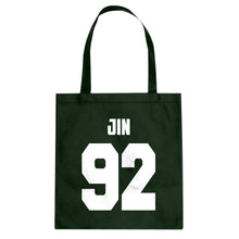 Jin 92 Cotton Canvas Tote Bag
