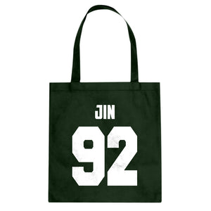 Jin 92 Cotton Canvas Tote Bag