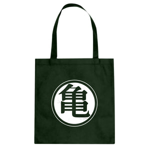 Kame House Turtle School Cotton Canvas Tote Bag