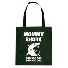 Mommy Shark Cotton Canvas Tote Bag