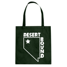 Desert Bound Nevada Cotton Canvas Tote Bag