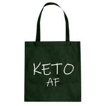 KETO AF Cotton Canvas Tote Bag