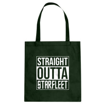 Straight Outta Starfleet Cotton Canvas Tote Bag