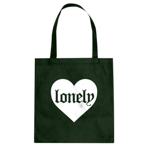Lonely Cotton Canvas Tote Bag