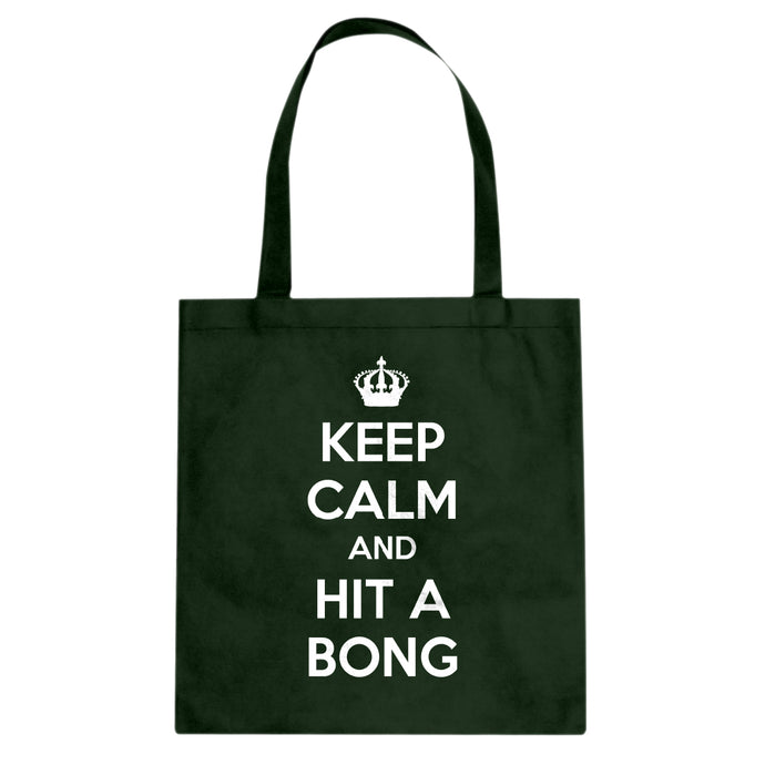 Tote Keep Calm and Hit a Bong Canvas Tote Bag