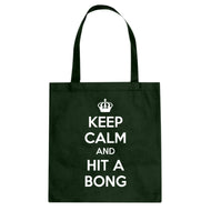 Tote Keep Calm and Hit a Bong Canvas Tote Bag