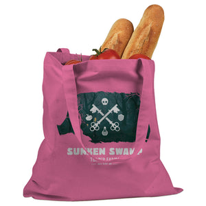 Sunken Swamp Turnip Farms Cotton Canvas Tote Bag