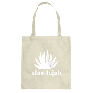 Tote Aloe-lujah Canvas Tote Bag
