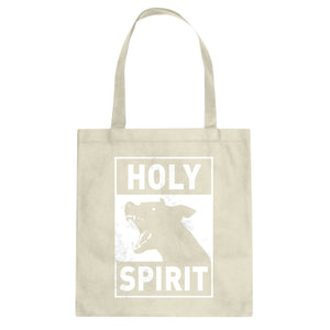 Holy Spirit Cotton Canvas Tote Bag