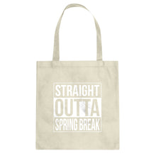 Straight Outta Spring Break Cotton Canvas Tote Bag