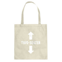 Two Seater Cotton Canvas Tote Bag