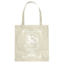 Tote Year of the Dog Canvas Tote Bag