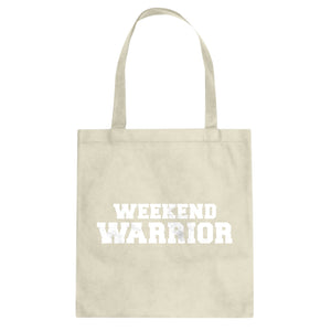Weekend Warrior Cotton Canvas Tote Bag