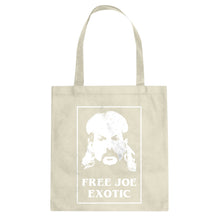 Free Joe Exotic Cotton Canvas Tote Bag