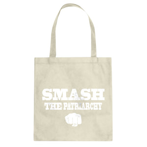 Smash the Patriarchy Cotton Canvas Tote Bag