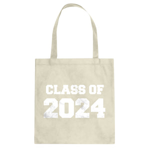 Class of 2024 Cotton Canvas Tote Bag