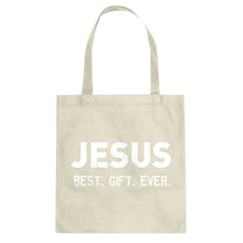 Jesus, Best. Gift. Ever. Cotton Canvas Tote Bag